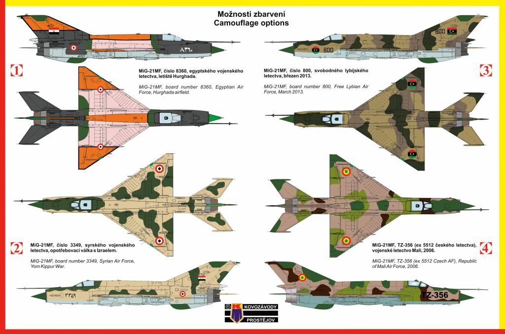 Kozavody Prostejov KPM0088 MiG-21MF 1/72 – Bild 2