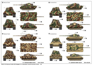 Trumpeter 00910 German Kingtiger 2in1 (Henschel Turret Porsche Turret) 1/16 – image 5