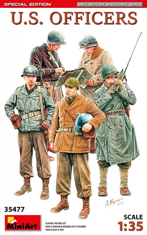 MiniArt 35477 US OFFICERS. SPECIAL EDITION 1/35