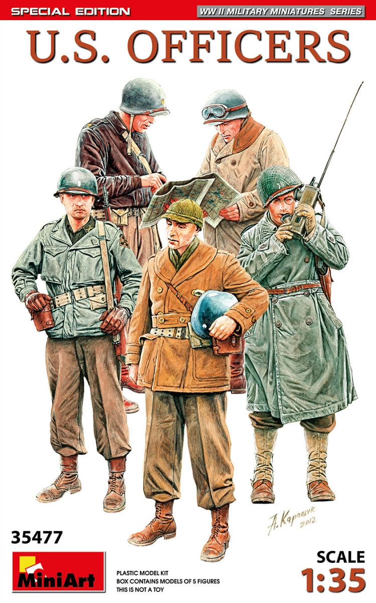 MiniArt 35477 US OFFICERS. SPECIAL EDITION 1/35
