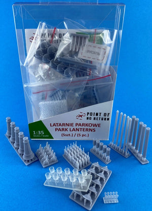 Point of no Return 3522002 Park Lantern 5 pcs 1/35 – obrázek 2