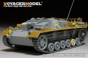 Voyager Model PE35884 WWII German StuG.III Ausf.A-D fenders for DRAGON 1/35 – zdjęcie 4