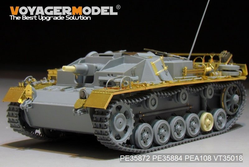 Voyager Model PE35884 WWII German StuG.III Ausf.A-D fenders for DRAGON 1/35 – zdjęcie 4