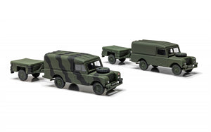 Airfix 02324 LWB Landrover (Hard Top) and Trailer 1/76