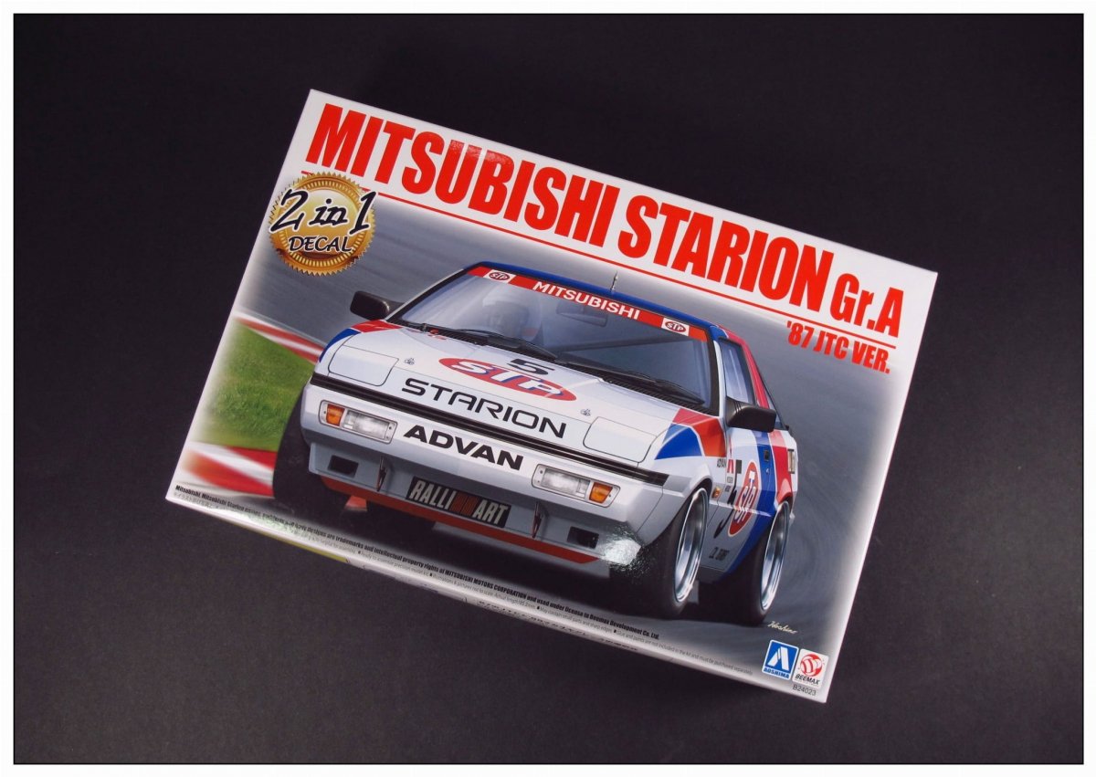 Beemax 24023 Mitsubishi Starion Rally Gr.A &amp;#39;87 JTC Ver. 1/24 – image 2