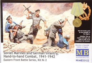 Master Box 35152 Soviet Marines German Infantry 1941-1942 (1/35)
