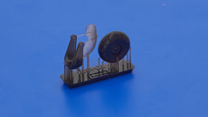 Omask 104818 Ju-88 tail wheel early type 2 3D print (for ICM) 1/48 – obrázek 3
