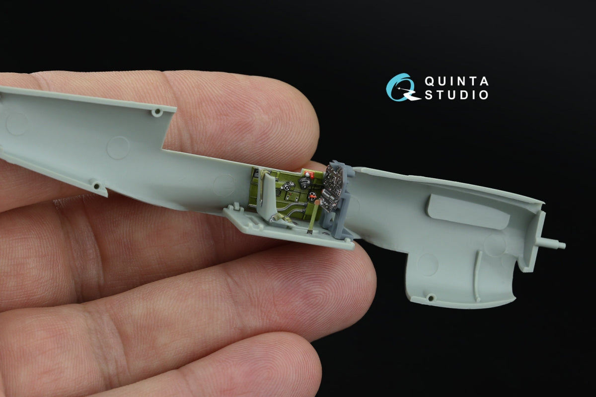 Quinta Studio QD+72214 P-40N Warhawk 3D-Printed &amp;amp; colored Interior on decal paper (Academy) (with 3D-printed resin parts) 1/72 – image 7