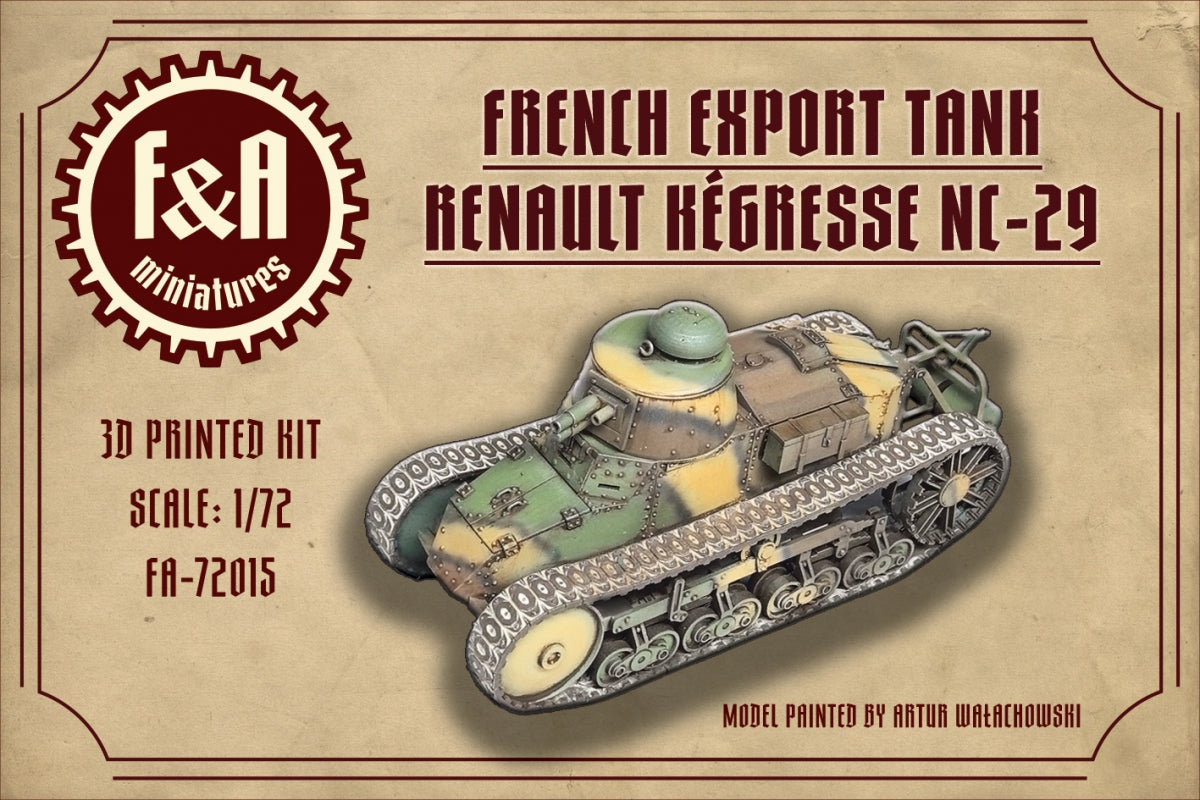 F&amp;A Miniatures FA-72015 Renault Kegresse NC-29 1/72
