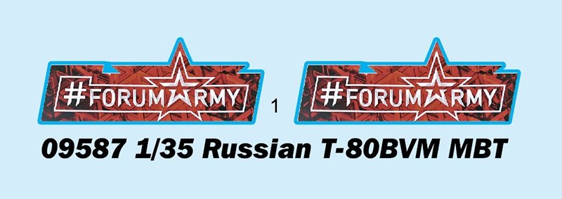 Trumpeter 09587 Russian T-80BVM MBT 1/35 – image 17