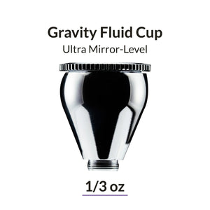 Gaahleri 45862 10 ml Ultra Mirror-Level Gravity Fluid Airbrush Cup