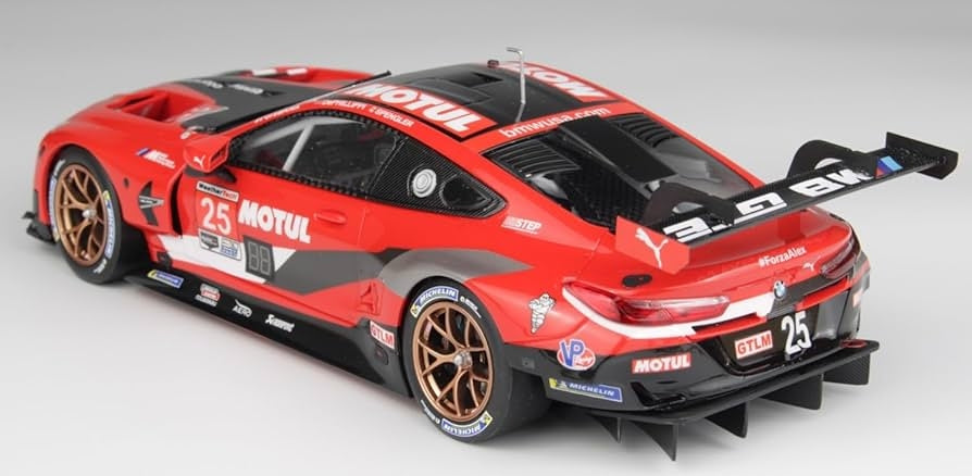 Nunu PN24043 BMW M8 GTE 2020 Road Atlanta 6 Hours Winner 1/24 – imagen 3
