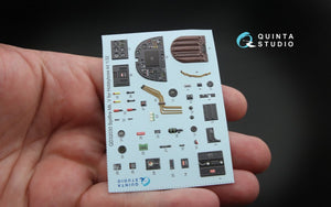 Quinta Studio QD32030 Spitfire Mk.V 3D-Printed &amp;amp; colored Interior on decal paper (for Hobbyboss kit) 1/32 – Bild 3