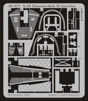 Eduard 49377 A-10 interior 1/48 Italeri – Bild 2