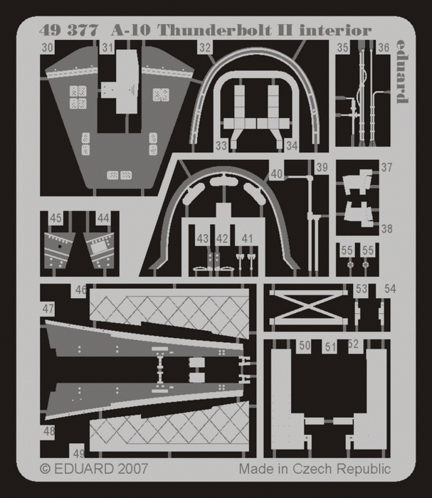 Eduard 49377 A-10 interior 1/48 Italeri – Bild 2