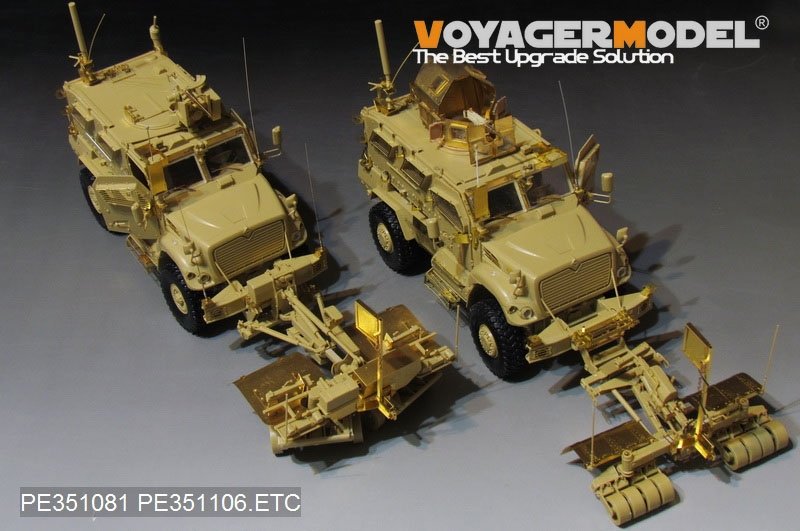 Voyager Model PE351106 Modern US M1235 MAXXPRO Dash DXM w/Spark II Mine Roller Upgrade Set (For PANDA HOBBY PH35044) 1/35 – obrázek 2