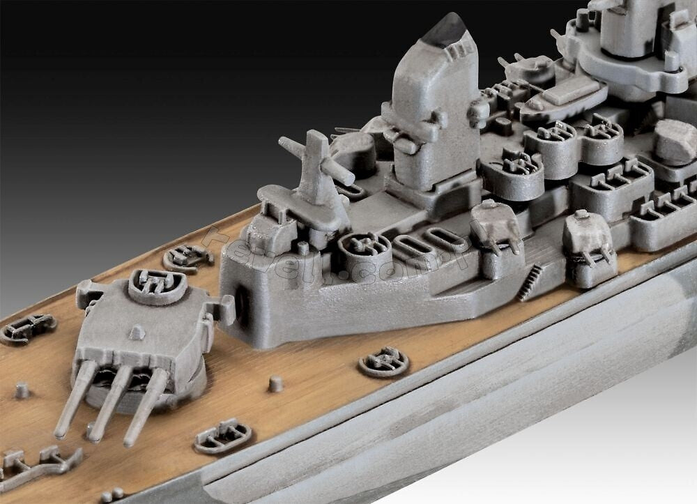 Revell 65183 USS New Jersey Model Set 1/1200 – imagen 8