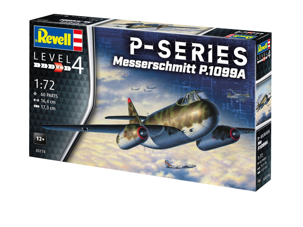 Revell 63774 Messerschmitt P.1099 A (P-Series) - Model Set 1/72 – zdjęcie 6