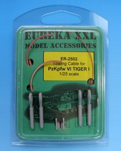 Câble de remorquage Eureka XXL ER-2502 pour char Pz.Kpfw.VI Tiger Ausf.E 1/25