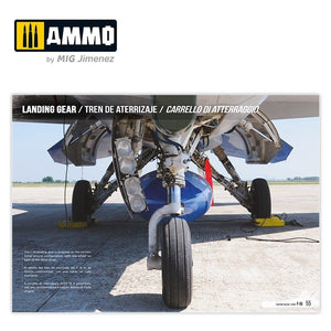 AMMO of Mig Jimenez 6029 F-16 Fighting Falcon / VIPER. Visual Modelers Guide Multilingual (Eng, Spa, Ita) – obrázek 10