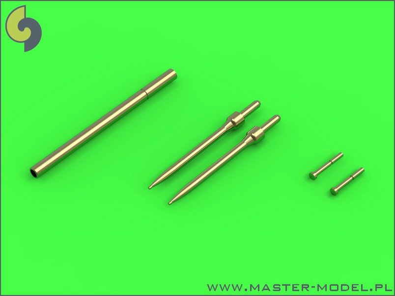 Master AM-72-101 TS-11 Iskra - Pilot Tubes and 23mm gun barrel 1/72 – obrázek 2
