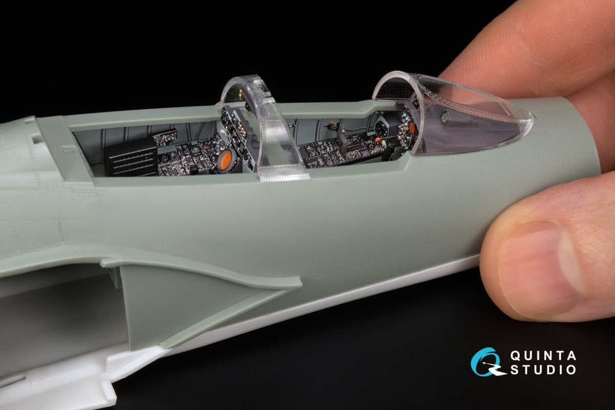 Quinta Studio QD+48490 F-4S Phantom II 3D-Printed &amp;amp; colored Interior on decal paper (Academy) (with 3D-printed resin parts) 1/48 – image 17