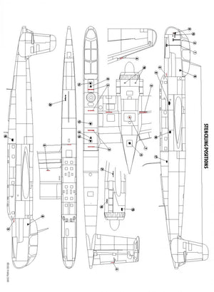 Hobby 2000 72068 Heinkel He 219 A-2 (DRAGON + CARTOGRAF + MASKS) 1/72 – Bild 3