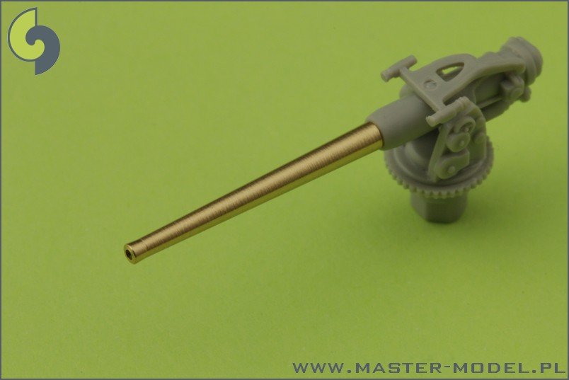 Master SM-200-002 USS Arizona BB-39 (1941) - secondary and AA armament barrels - 5in/51 (10pcs), 5in/25 (8pcs), Browning .50 (8pcs) barrels – image 4