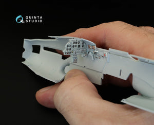 Quinta Studio QD48072 Il-2 Single seat 3D-Printed &amp;amp; colored Interior on decal paper (for kit) 1/48 – image 7