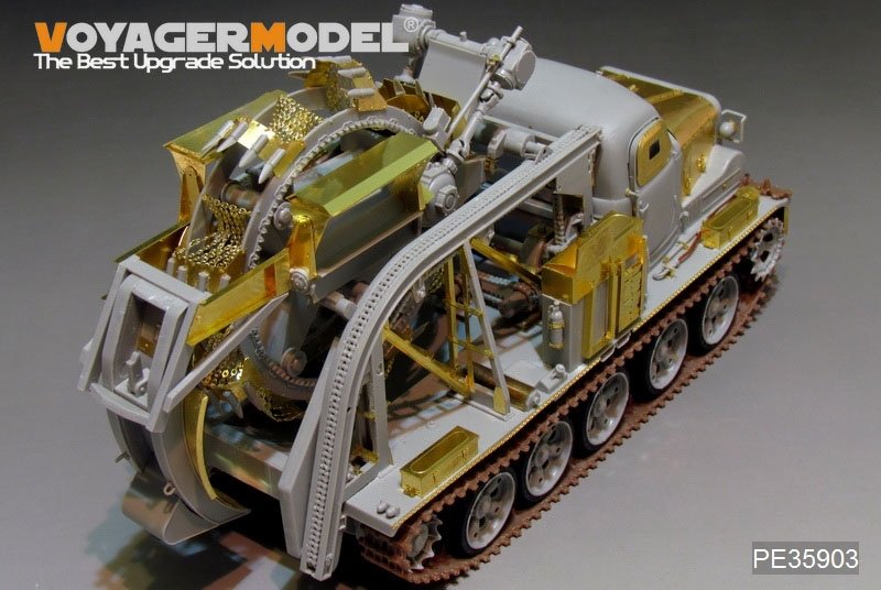 Voyager Model PE35903 Russian BTM-3 High-Speed ​​Trench Digging Vehicle for TRUMPETER 1/35 – obrázek 3