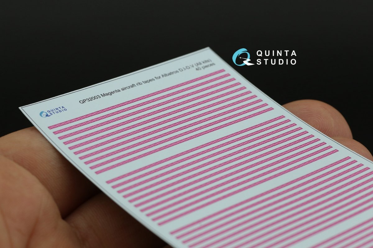 Quinta Studio QP32003 Magenta rib tapes Albatros DI-DV (All kits) 1/32 – image 10