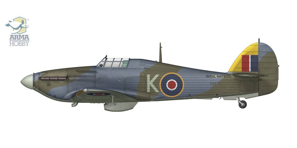 Arma Hobby 70061 Sea Hurricane Mk Ib 1/72 – Bild 6