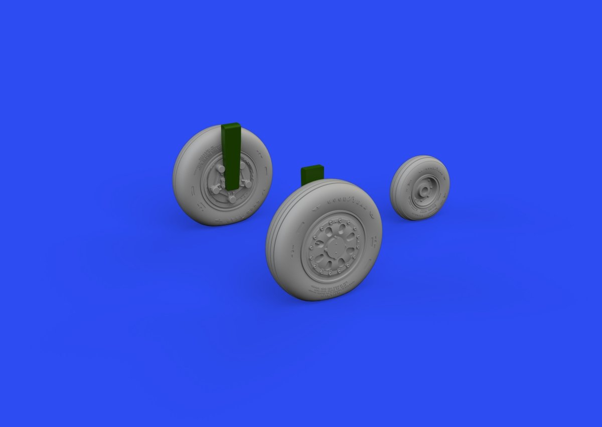 Eduard 648744 F-15C/D/J/N wheels GREAT WALL HOBBY 1/48 – obrázek 4