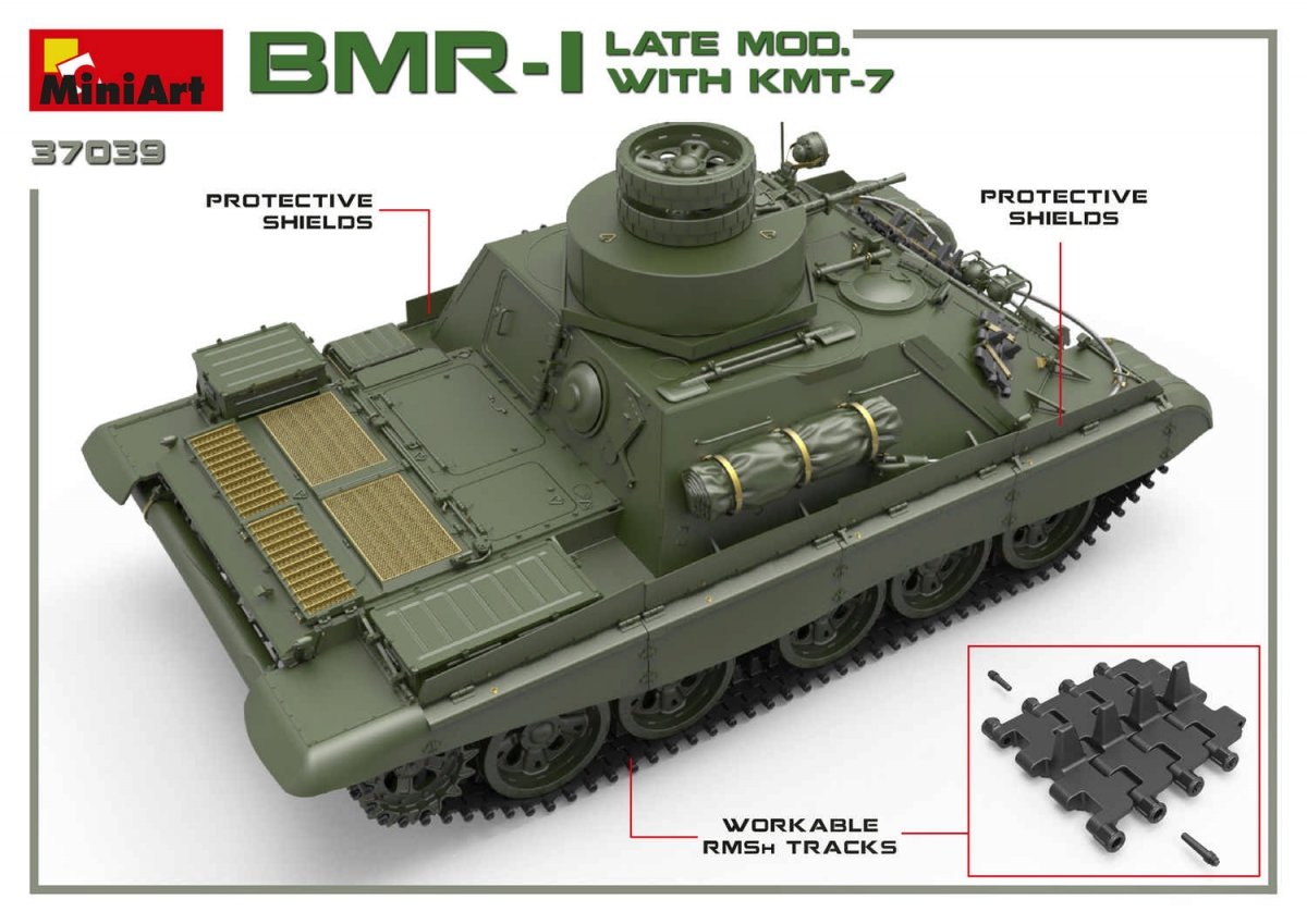 MiniArt 37039 BMR-1 Late Mod. with KMT-7 1/35 – image 14