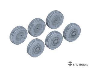ET Model P35-127 Modern US M142 High Mobility Artillery Rocket System（HIMARS）Sagged Wheels for Trumpeter kit 1/35 – imagen 2