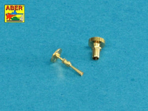Aber 35L-171 Set of gun barrel tips for MG 08 x3 pcs. And barrel tips for MG 08/15 x 3 pcs. 1/35 – image 5