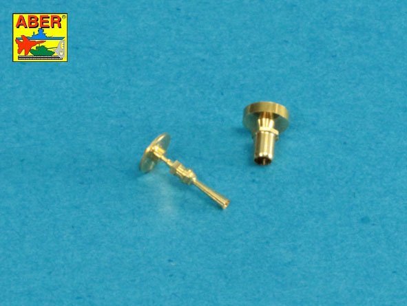 Aber 35L-171 Set of gun barrel tips for MG 08 x3 pcs. And barrel tips for MG 08/15 x 3 pcs. 1/35 – image 5