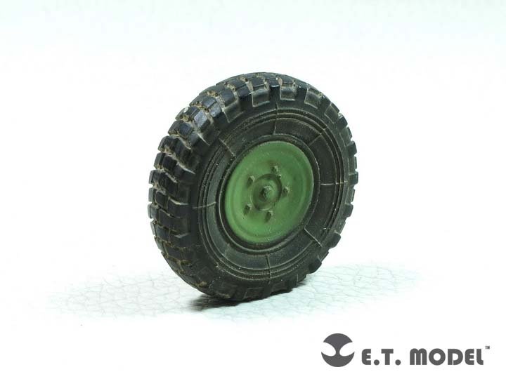 ET Model ER35-068 French VBL Armor Car Weighted Road Wheels For HOBBYBOSS 83876 1/35 – Bild 2