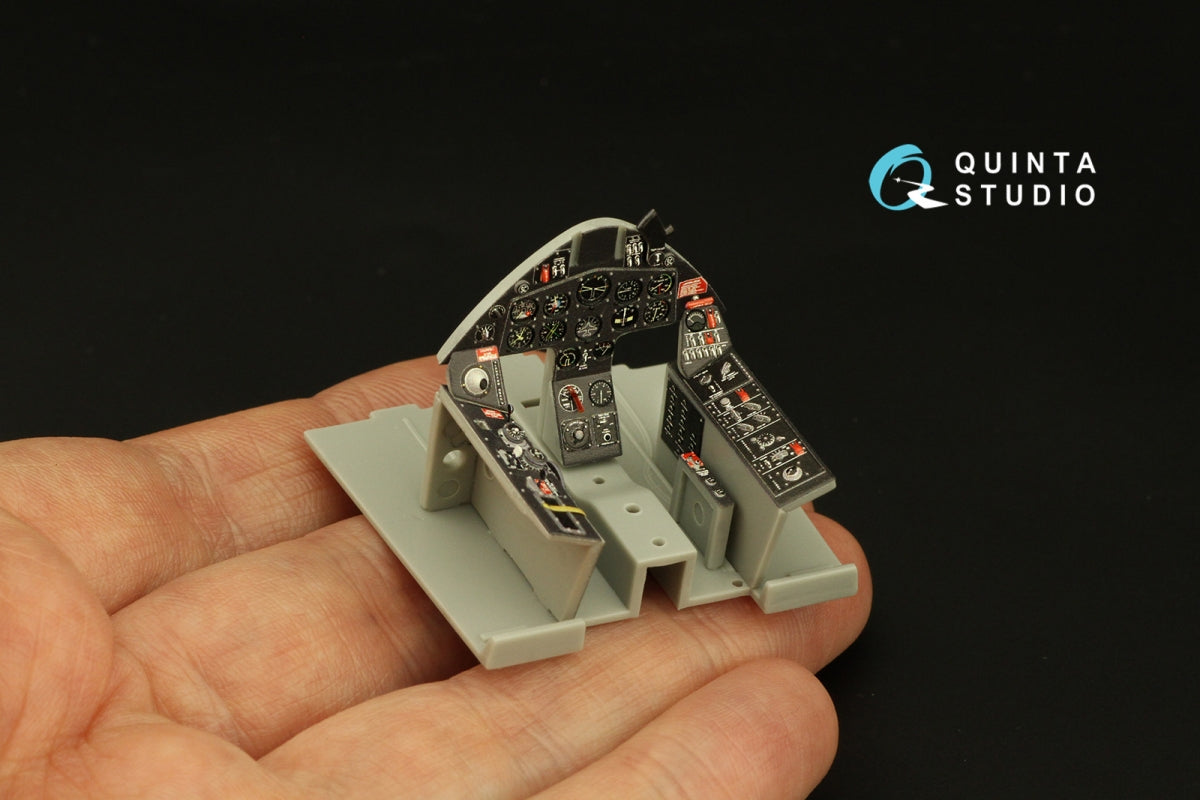 Quinta Studio QD32184 F8F-2 Bearcat 3D-Printed colored Interior on decal paper (Trumpeter) 1/32 – image 11