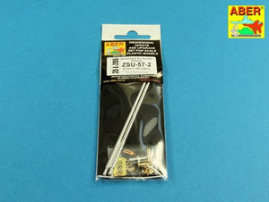 Aber 35L-205 Armament for Soviet SPAAG ZSU-57-2 57mm S-68 x2pcs. 1/35 – zdjęcie 7