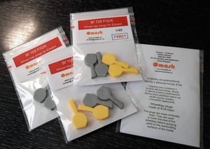 Omask 74801 Bf 109 F/G/K wheel bay plugs (for Eduard) 1/48 – Bild 3