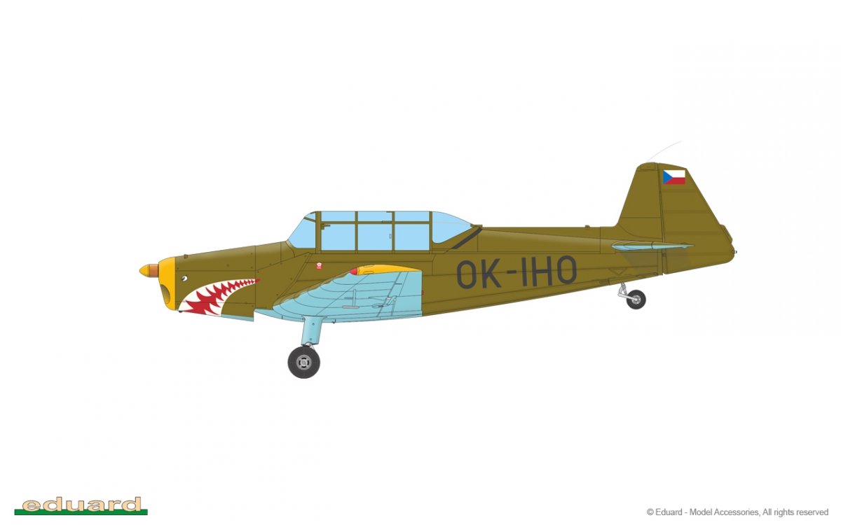 Eduard 11156 Z-126 Trainer - Dual Combo 1/48 – obrázek 12