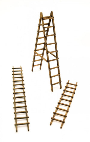 RT-Diorama 35598 Ladder set (3 pcs.) 1/35 – Bild 2