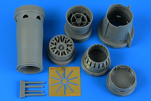 Aires 2262 MiG-21MF Fishbed J exhaust nozzle - opened 1/32 Trumpeter