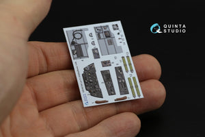 Quinta Studio QD48184 La-11 3D-Printed &amp;amp; colored Interior on decal paper (HobbyBoss) 1/48 – image 10