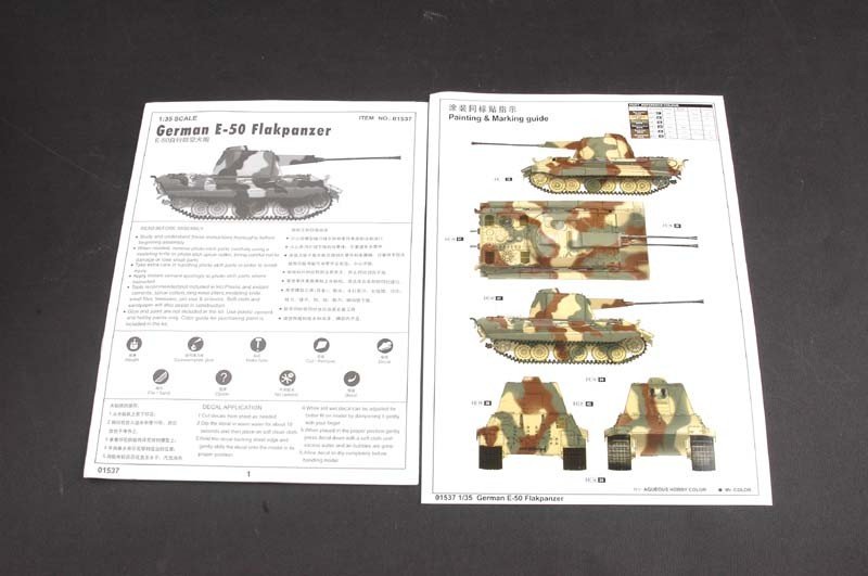 Trumpeter 01537 German E-50 Flakpanzer 1/35 – image 9