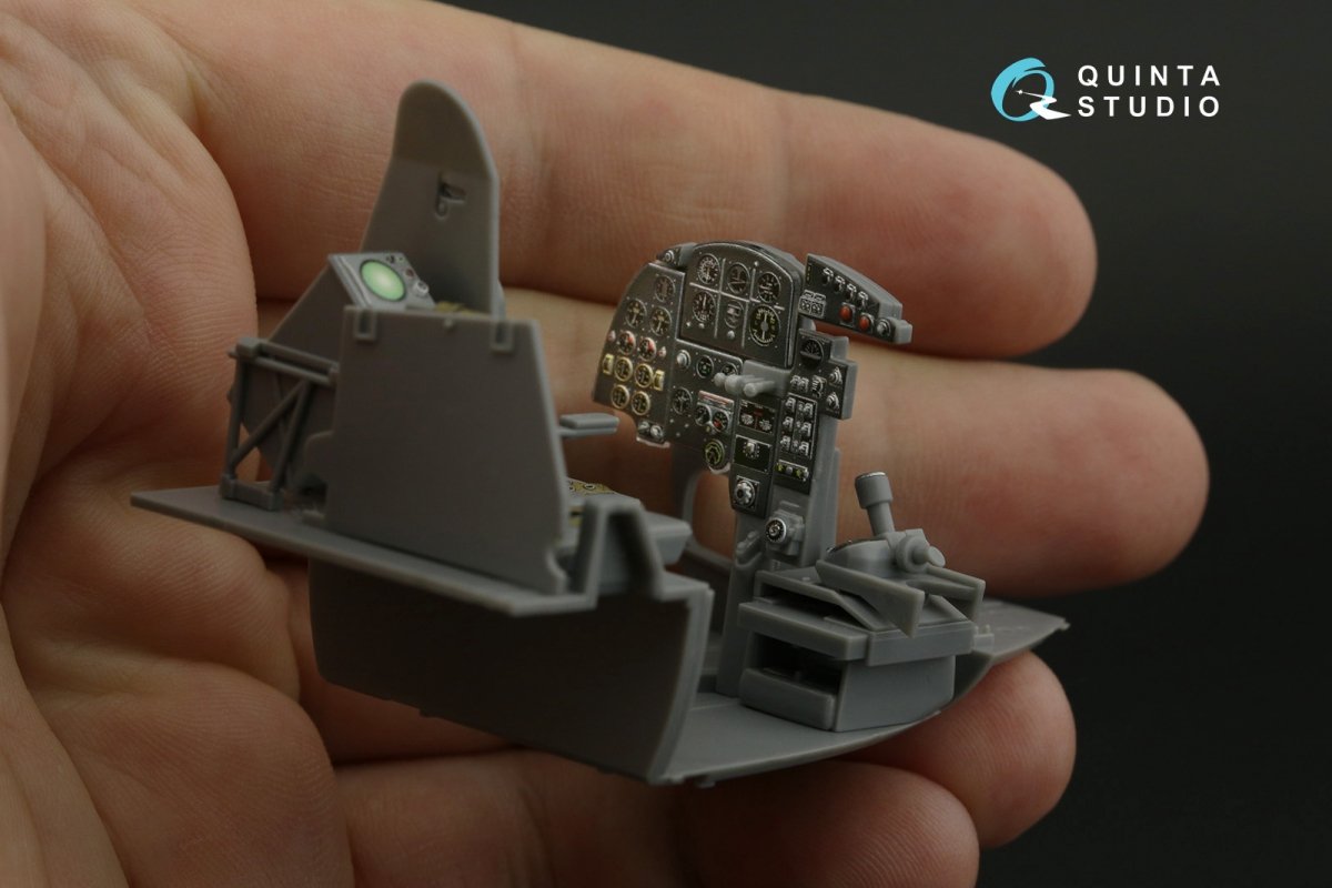 Quinta Studio QD32170 DH Mosquito FB Mk.VI 3D-Printed &amp;amp; colored Interior on decal paper (Tamiya) 1/32 – Bild 12