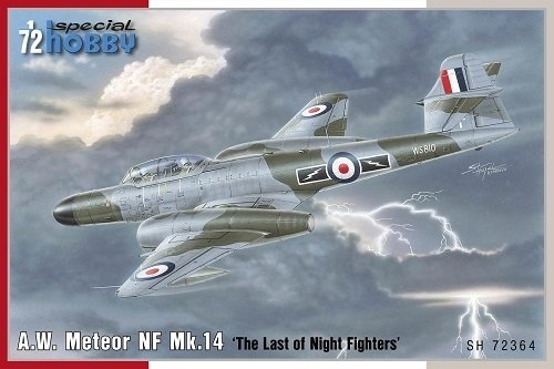 Special Hobby 72364 AW Meteor NF Mk.14 'The Last of Night Fighters' 1/72