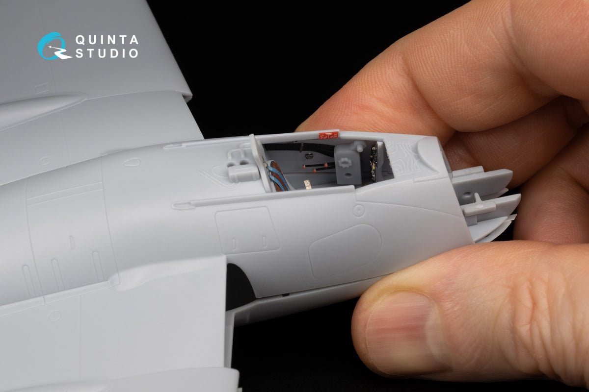 Quinta Studio QD48337 DH Vampire F.3 3D-Printed colored Interior on decal paper (Airfix) 1/48 – immagine 11
