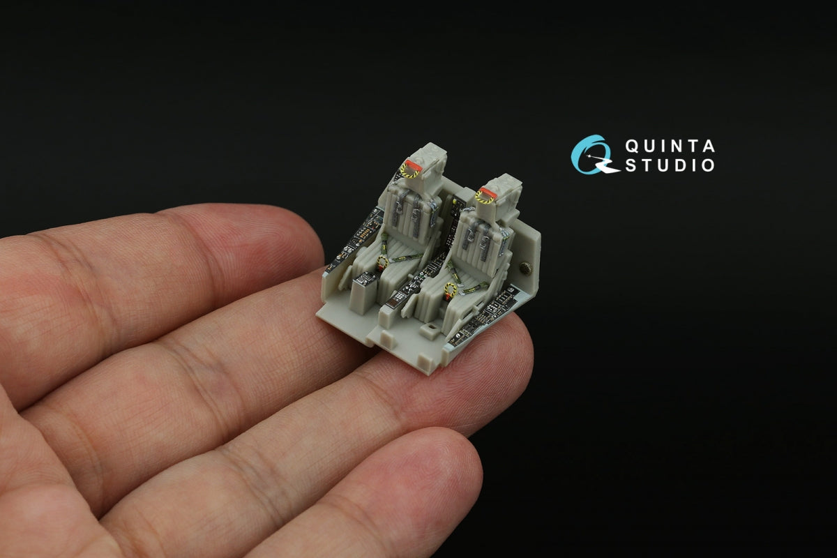 Quinta Studio QD72097 A-6E TRAM Intruder 3D-Printed &amp; coloured Interior on decal paper (Fujimi) 1/72